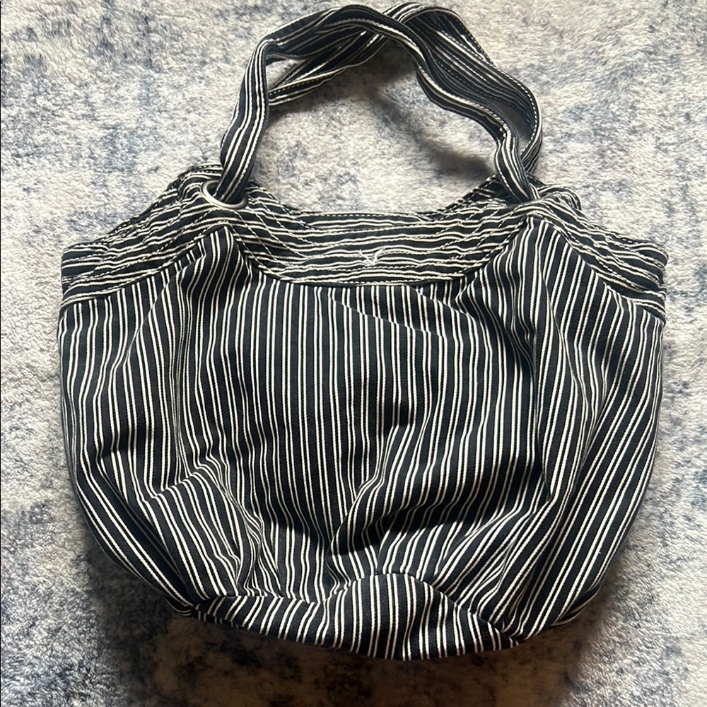 American Eagle Outfitters Y2k Tote Shoulder Bag Striped